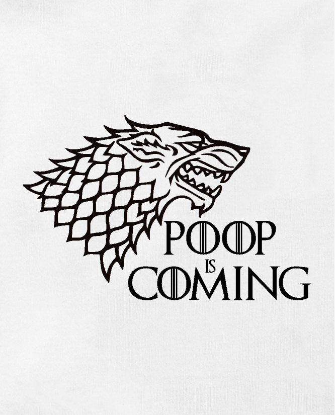 Poop is coming